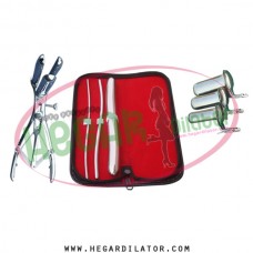 Hegar uterine dilator set 3 Pieces 3-4,5-6,17-18, mathieu, collin 3