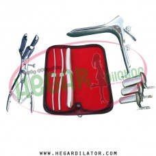 Hegar uterine dilator set 3 Pieces 3-4,5-6,17-18, mathieu, collin 3, grave large