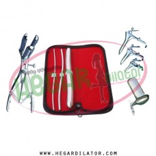 Hegar uterine dilator set 3 Pieces 3-4,5-6,17-18, mathieu, grave 3, collin large