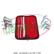 Hegar uterine dilator set 3 Pieces 3-4,5-6,17-18, collin 3, grave 3