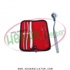 Hegar uterine dilator set 3 Pieces 3-4,5-6,17-18, pinwheel
