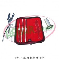 Hegar uterine dilator set 3 Pieces 3-4,5-6,7-8, mathieu, collin large