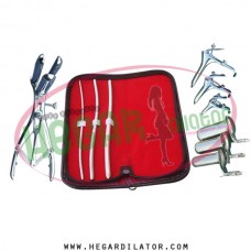 Hegar uterine dilator set 3 Pieces 3-4,5-6,7-8, mathieu, grave 3, collin 3