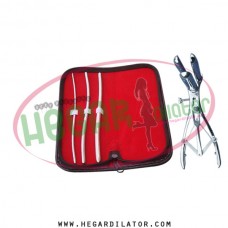 Hegar uterine dilator set 3 Pieces 3-4,5-6,7-8, mathieu