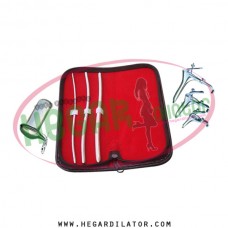 Hegar uterine dilator set 3 Pieces 3-4,5-6,7-8, grave 3, collin large