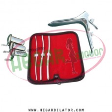Hegar uterine dilator set 3 Pieces 3-4,5-6,7-8, collin 3, grave large