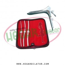 Hegar uterine dilator set 3 Pieces 3-4,5-6,7-8, grave large