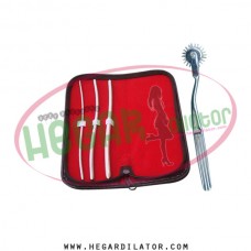 Hegar uterine dilator set 3 Pieces 3-4,5-6,7-8, pinwheel