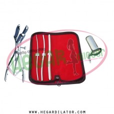 Hegar uterine dilator set 3 Pieces 3-4,5-6,9-10, mathieu, collin large