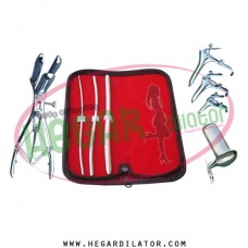Hegar uterine dilator set 3 Pieces 3-4,5-6,9-10, mathieu, grave 3, collin large