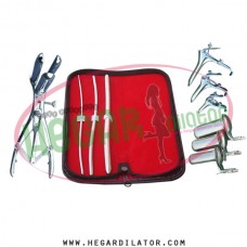 Hegar uterine dilator set 3 Pieces 3-4,5-6,9-10, mathieu, grave 3, collin 3