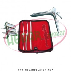 Hegar uterine dilator set 3 Pieces 3-4,5-6,9-10, collin 3, grave small