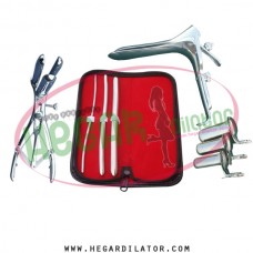 Hegar uterine dilator set 3 Pieces 3-4,7-8,11-12, mathieu, collin 3, grave large