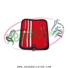 Hegar uterine dilator set 3 Pieces 3-4,7-8,11-12, grave 3, collin large