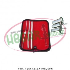 Hegar uterine dilator set 3 Pieces 3-4,7-8,11-12, collin 3