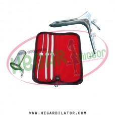 Hegar uterine dilator set 3 Pieces 3-4,7-8,11-12, collin medium, grave large