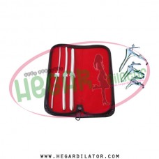 Hegar uterine dilator set 3 Pieces 3-4,7-8,11-12, grave 3