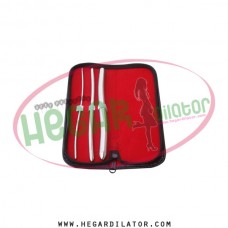 Hegar uterine dilator set 3 Pieces 3-4,7-8,13-14
