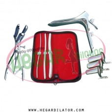 Hegar uterine dilator set 3 Pieces 3-4,7-8,13-14, mathieu, collin 3, grave large