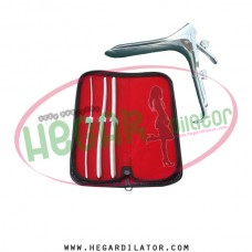 Hegar uterine dilator set 3 Pieces 3-4,7-8,9-10, grave large