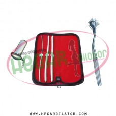 Hegar uterine dilator set 3 Pieces 3-4,7-8,9-10, pinwheel, collin large