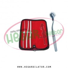 Hegar uterine dilator set 3 Pieces 3-4,7-8,9-10, pinwheel