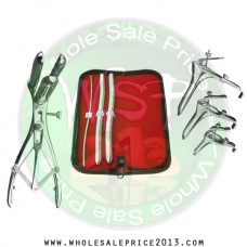 Hegar uterine dilator 3 pieces set,3-4, 11-12, 13-14, mathieu speculum, grave 3pcs