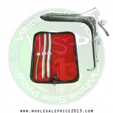 Hegar uterine dilator 3 pieces set,3-4, 11-12, 13-14, grave large