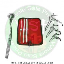 Hegar uterine dilator 3 pieces set,3-4, 11-12, 15-16, pinwheel, grave 3pcs