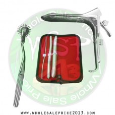 Hegar uterine dilator 3 pieces set,3-4, 11-12, 17-18, pinwheel, grave medium
