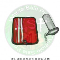 Hegar uterine dilator 3 pieces set,3-4, 13-14, 15-16, collin large 