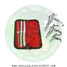  Hegar uterine dilator 3 pieces set,3-4, 13-14, 17-18, grave 3pcs