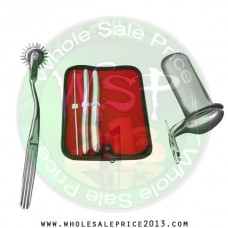  Hegar uterine dilator 3 pieces set,3-4, 13-14, 17-18, pinwheel, collin large