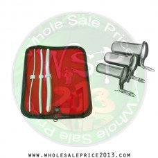 Hegar uterine dilator set 3 Pieces 3-4,7-8,13-14, collin 3pcs