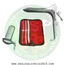 Hegar uterine dilator 3 pieces set,3-4, 7-8, 15-16, grave medium, collin large