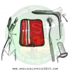 Hegar uterine dilator 3 pieces set,3-4, 7-8, 15-16, pinwheel, mathieu, grave small, collin large