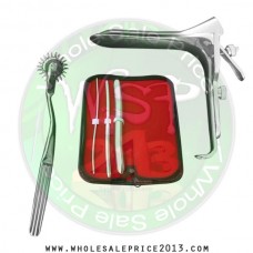 Hegar uterine dilator 3 pieces set,3-4, 7-8, 15-16, pinwheel, grave medium