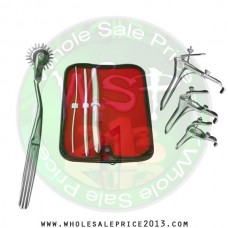 Hegar uterine dilator 3 pieces set,3-4, 7-8, 15-16, pinwheel, grave 3pcs
