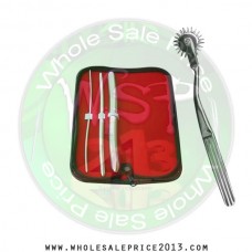 Hegar uterine dilator 3 pieces set,3-4, 7-8, 15-16, wartenberg pinwheel