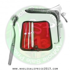Hegar uterine dilator 3 pieces set,3-4, 7-8, 17-18, pinwheel, grave large