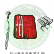Hegar uterine dilator 3 pieces set,3-4, 9-10, 11-12, pinwheel, collin 3pcs