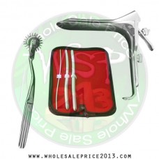 Hegar uterine dilator 3 pieces set,3-4, 9-10, 11-12, pinwheel, grave medium