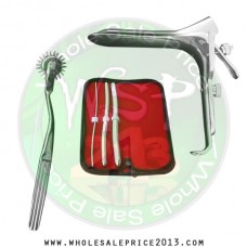 Hegar uterine dilator 3 pieces set,3-4, 9-10, 13-14, pinwheel, grave large
