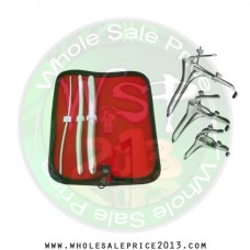 Hegar uterine dilator 3 pieces set,3-4, 9-10, 15-16, grave 3pcs