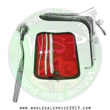 Hegar uterine dilator 3 pieces set,3-4, 9-10, 17-18, pinwheel, grave medium