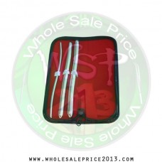 Hegar uterine dilator 3 pieces set, 5-6, 11-12, 13-14,
