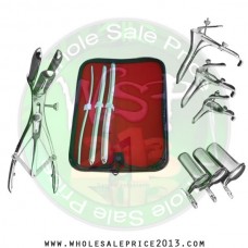 Hegar uterine dilator 3 pieces set, 5-6, 11-12, 13-14, mathieu, grave 3pcs ,collin 3pcs