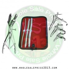 Hegar uterine dilator 3 pieces set, 5-6, 11-12, 13-14, mathieu, grave 3pcs