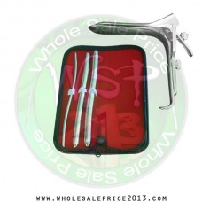 Hegar uterine dilator 3 pieces set, 5-6, 11-12, 13-14, grave large