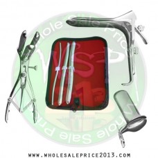 Hegar uterine dilator 3 pieces set, 5-6, 11-12, 15-16, mathieu, grave large, collin large